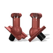 Střešní ventilátor W19 PRO pro tašky typ 09 Ø125 (Nelskamp Finkenberger)