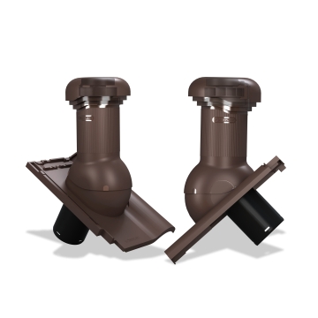 Střešní ventilátor W19 PRO pro tašky typ 18 Ø125 (Tondach Holenderka 11)