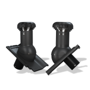 Střešní ventilátor W19 PRO pro tašky typ 21 Ø125 (Braas Rubin 13V)