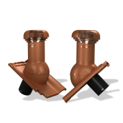 Střešní ventilátor W19 PRO pro tašky typ 29 Ø125 (Creaton Domino)