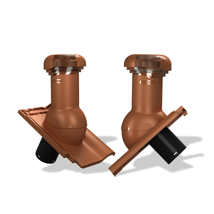 Strešný ventilátor W19 PRO pre škridly typ 30 Ø125 (Koramic Orea)