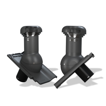 Střešní ventilátor W19 PRO pro tašky typ 31 Ø125 (Creaton Simpla)