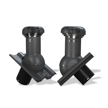 Střešní ventilátor W20 PRO pro tašky typ 04 Ø150 (Braas Celtycka)