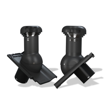 Střešní ventilátor W20 PRO pro tašky typ 25 Ø150 (bobrovka šupinové krytí)