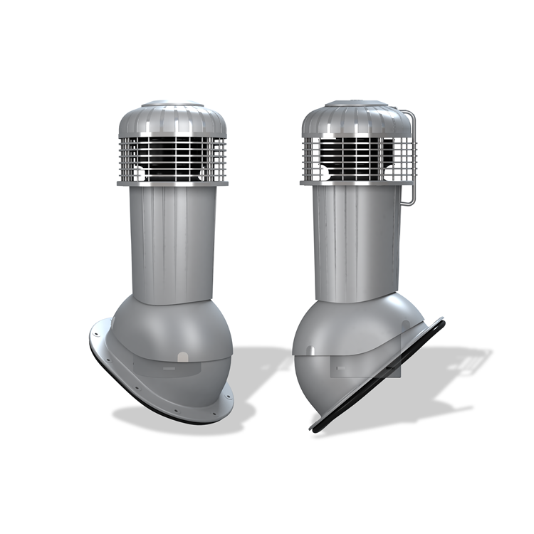 Střešní ventilátor K90 PLUS pro ploché plechy Ø125