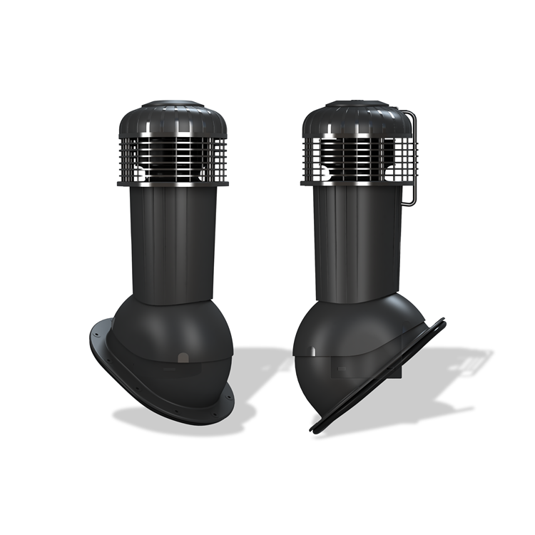 Střešní ventilátor K90 PLUS pro ploché plechy Ø125