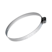 Nerezová šneková spona W4 100–120 mm, šířka 9 mm