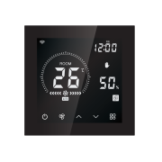 Elektronický regulátor otáček pro střešní ventilátor (rotor Eco), podomítkový, černý