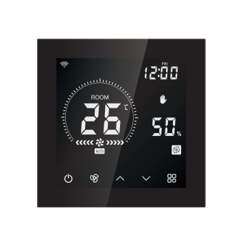 Elektronický regulátor otáček pro střešní ventilátor (rotor Standard+ 3stupňový), podomítkový, černý