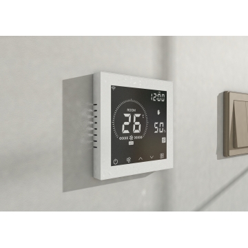 Elektronický regulátor otáček pro střešní ventilátor (rotor Standard+ 3stupňový), podomítkový, bílý