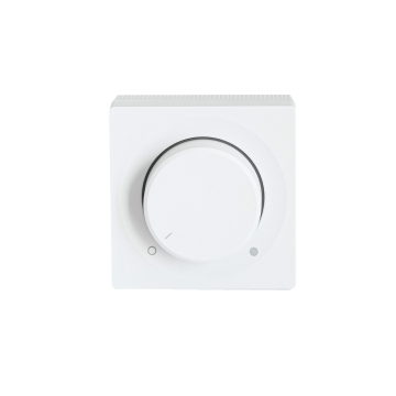 Regulátor otáček pro hybridní turbínu, na/pod omítku, hranatý, bílý