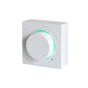 Regulátor otáček pro hybridní turbínu, na/pod omítku, hranatý, bílý