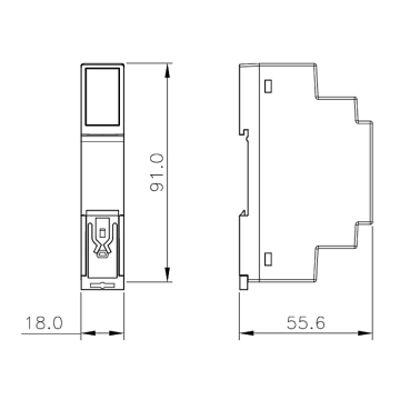 Spínaný napájecí zdroj 10 W na lištu TS-35 pro hybridní turbínu