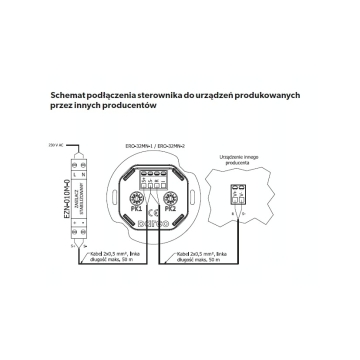 Regulátor otáček pro hybridní turbínu, na/pod omítku, kulatý, černý