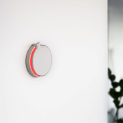Regulátor otáček pro hybridní turbínu, na/pod omítku, kulatý, bílý