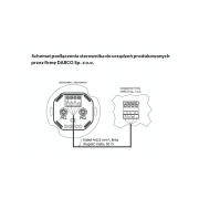 Regulátor otáček pro hybridní turbínu, na/pod omítku, kulatý, bílý