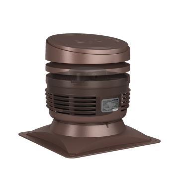 Střešní ventilátor EVO na čtvercové základně 30 Ø125