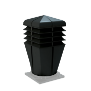 Komínová hlavice ALFAWENT Ø150 pevná, s odvodem kondenzátu
