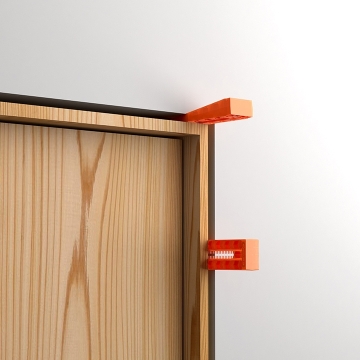 WIROFIX univerzální vyrovnávací klín 25 × 43 × 140 mm, 250 ks / box