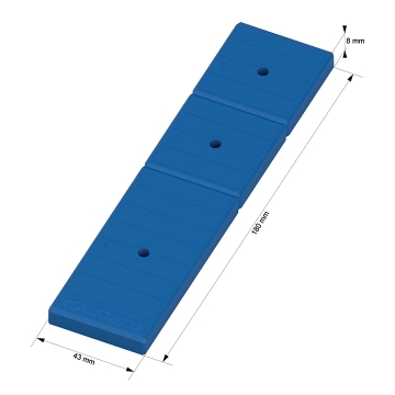 WIROFIX konstrukční distanční podložka 8 mm, 140 ks / kbelík