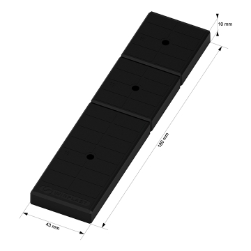 WIROFIX konštrukčná dištančná podložka 10 mm, 120 ks / vedierko