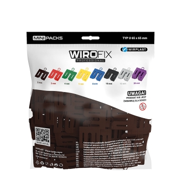 WIROFIX univerzální distanční podložka s úchytem 2 mm, 600 ks / box (volně ložené)
