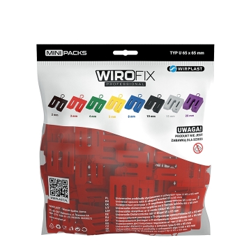 WIROFIX univerzální distanční podložka s úchytem 3 mm, 600 ks / box (volně ložené)