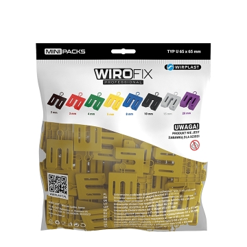 WIROFIX univerzální distanční podložka s úchytem 5 mm, 50 ks / bal.