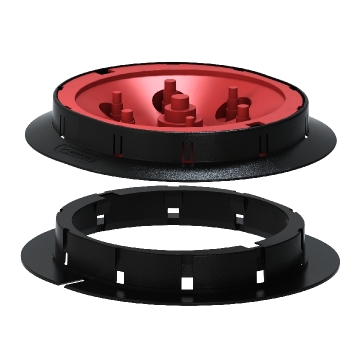 Fotoport S – průchodka pro kabely fotovoltaiky skrz fólii (membránu), 7 portů A/B/C