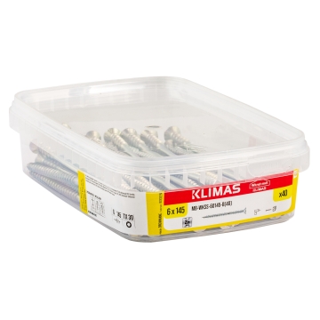 Šroub distanční TX 6x145 mm, 6× 40 ks