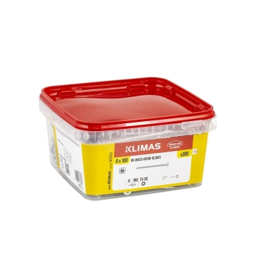 Šroub distanční TX 6x100 mm, 1× 300 ks