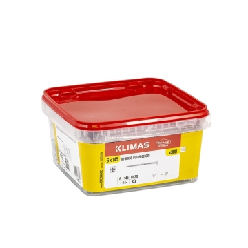 Šroub distanční TX 6x145 mm, 1× 300 ks