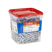 Hmoždinka natloukací s vrutem 8x60 mm, 1× 400 ks WI-SMK-08060(400)