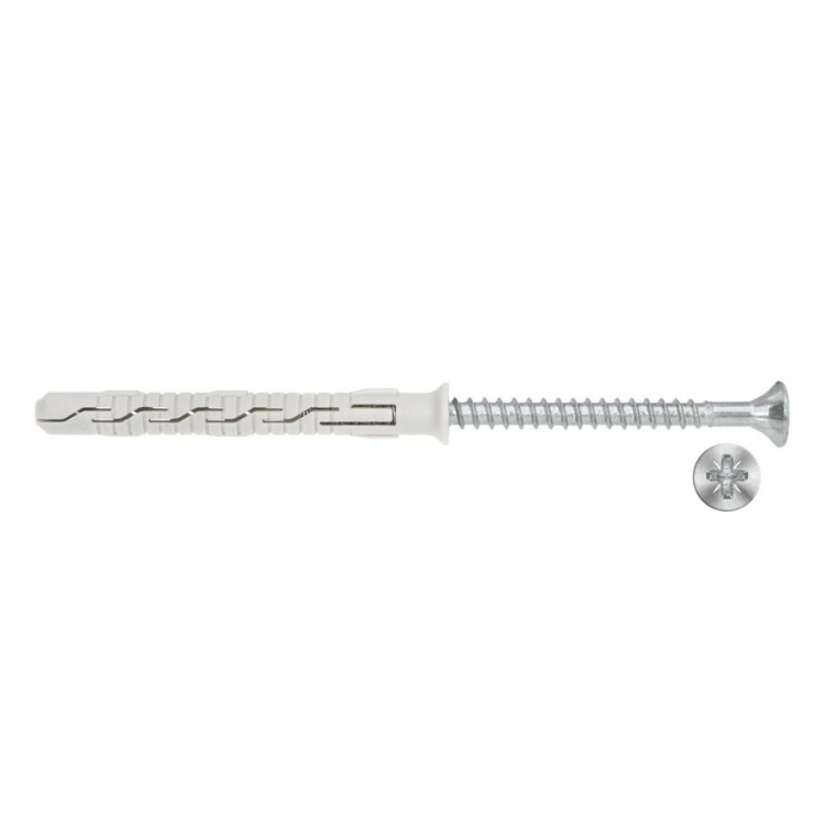 Hmoždinka rámová se šroubem 8x80 mm, 16× 10 ks W-KPRPIKE08080SK(10)(X16)