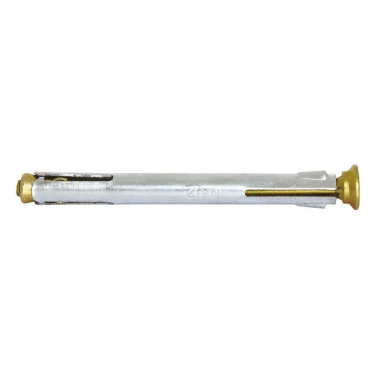 Kotva kovová pro montáž zárubní, PZ2 10x72 mm, 100 ks