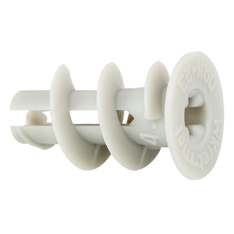 Hmoždinka do sádrokartonu plastová prúchozí 23/3,5x30 mm, 12× 50 ks
