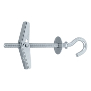 Kotva překlopná se šroubem / s hákem / s okem 5x75 mm, 25 ks M-05075-C