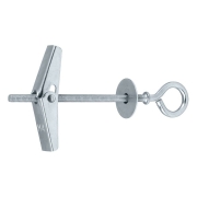 Kotva překlopná se šroubem / s hákem / s okem 5x75 mm, 25 ks M-05075-O