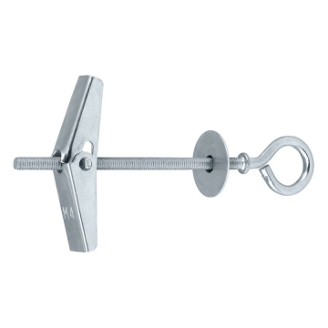 Kotva překlopná se šroubem / s hákem / s okem 5x90 mm, 25 ks M-05090-O