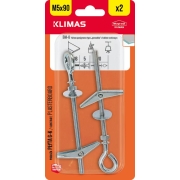 Kotva překlopná 5x90 mm, 9× 2 ks blistr BM-05090-O(X9)