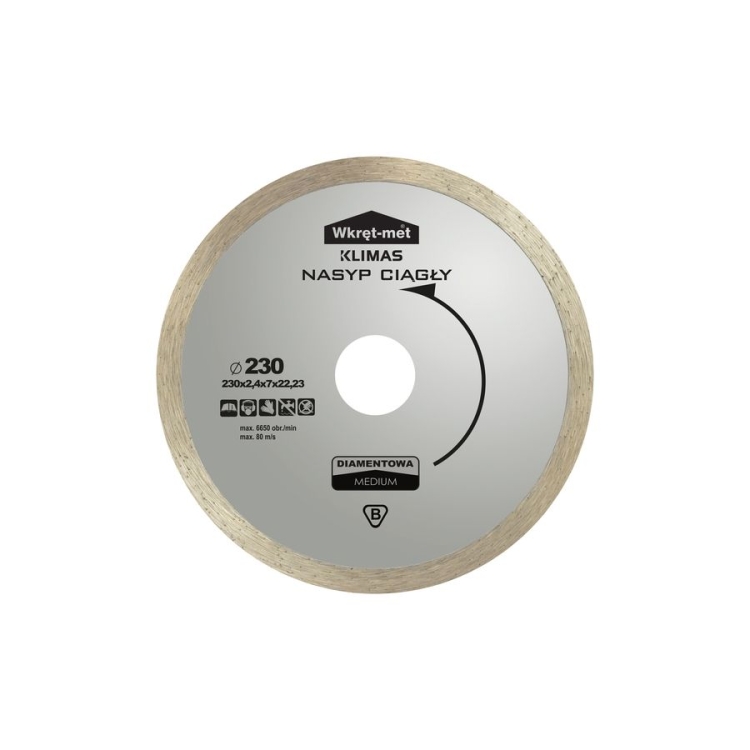 Diamantový kotouč 125x1,9x22 mm TDP-125M