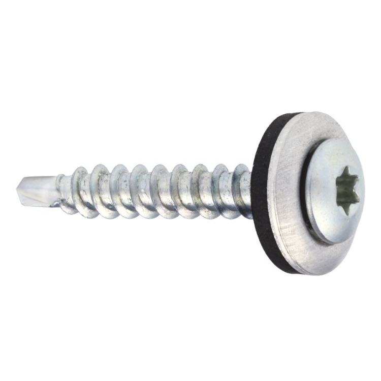 Farmářský šroub TORX RAL 252 (7037) 4,8 x 35 mm (250ks)