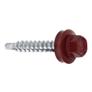 Farmářský šroub s podložkou RAL 9007 4,8 x 35 mm (250ks)