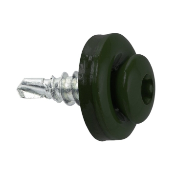 Sešívací farmářský šroub TORX s podl. RAL 6020 4,8X19 (250ks)