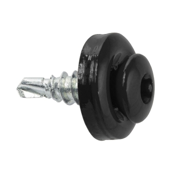 Sešívací farmářský šroub TORX s podl. RAL 9005 4,8X19 (250ks)