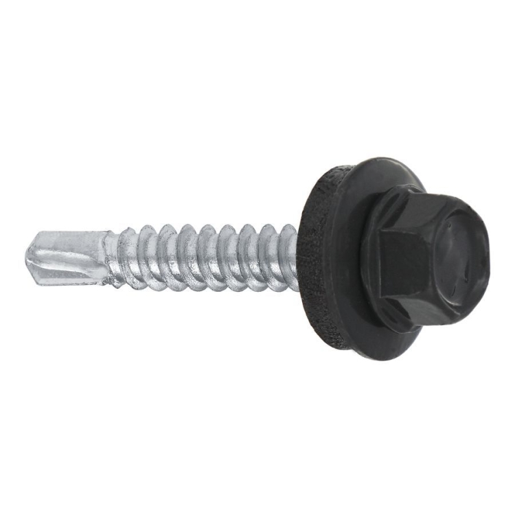 Farmářský šroub s podl. do oceli ≤3 mm RAL 7016 4,8X25 (250ks)