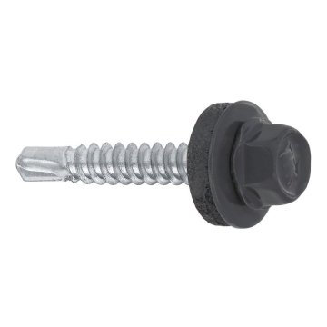 Farmářský šroub s podl. do oceli ≤3 mm RAL 7024 4,8X25 (250ks)