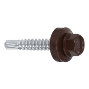 Farmářský šroub s podl. do oceli ≤3 mm RAL 8017 4,8X25 (250ks)