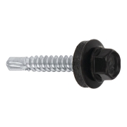 Farmářský šroub s podl. do oceli ≤3 mm RAL 9005 4,8X25 (250ks)