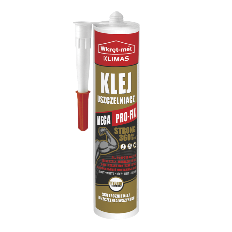 Lepidlo montážní univerzální bílé 310 ml